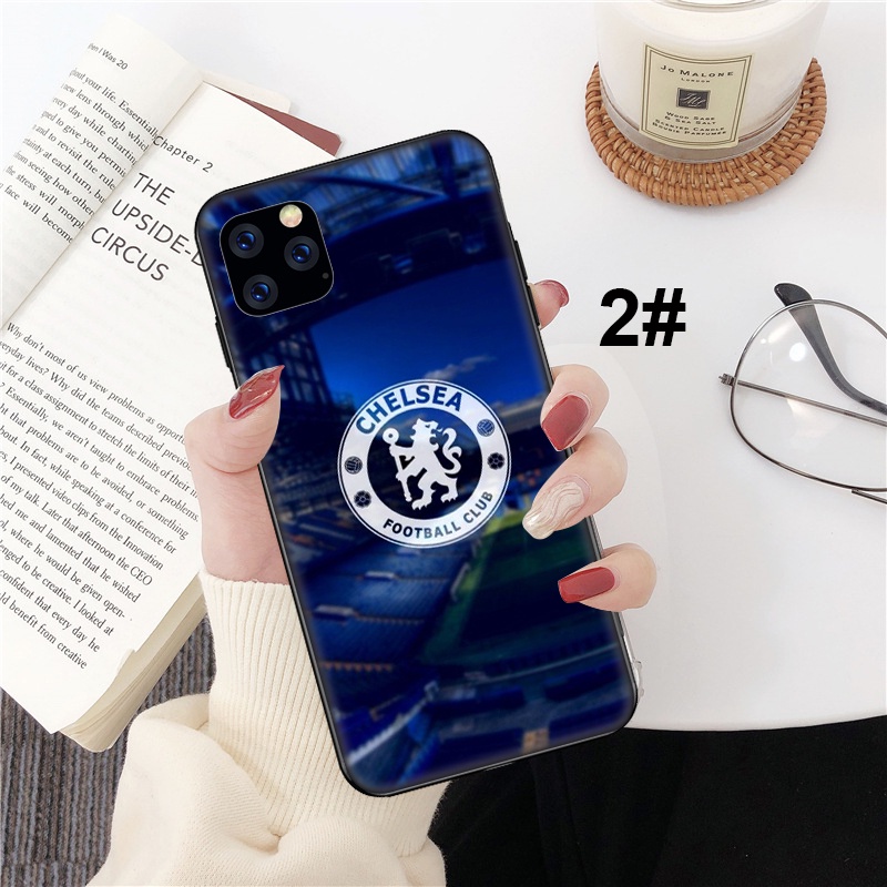 Ốp Điện Thoại Mềm Họa Tiết Câu Lạc Bộ Bóng Đá Chelsea Cho iPhone 7 8 7+ 8+ 6+ 6S+ XR XS Max 5 5s C19