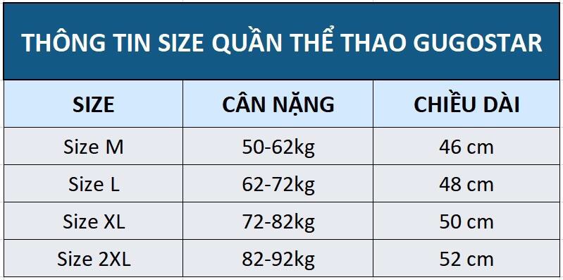 Quần Short Thể Thao RUN PHẢN QUANG Gugostar G443 | BigBuy360 - bigbuy360.vn