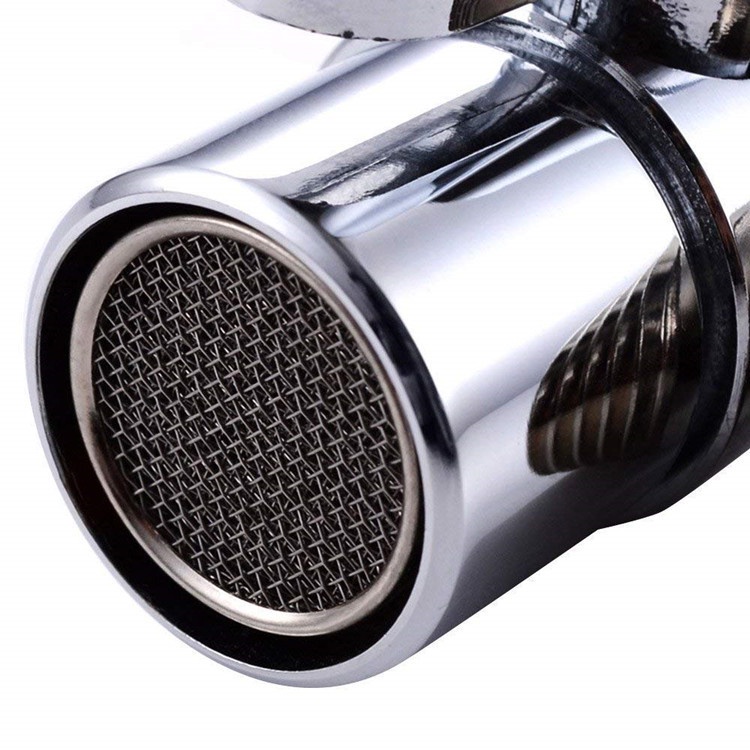 Bộ chuyển đổi, van chia nước gắn vòi lavabo ra bộ sen tắm tay tiện dụng, chất liệu hợp kim mạ Crom sáng bóng - QM.PK102
