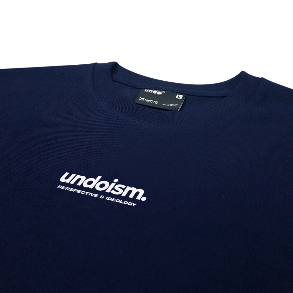 Áo Thun Unisex Undo Symbol 2.0 Màu Xanh Navy 100% Premium Cotton - Local Brand Chính Hãng
