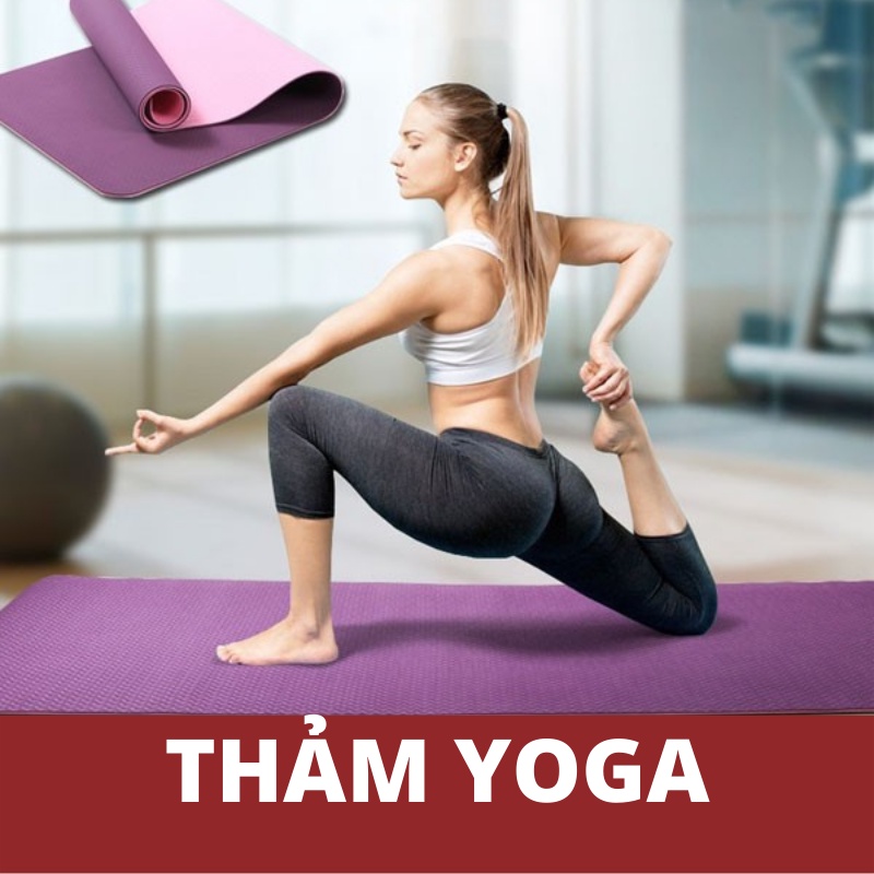 Thảm nhảy dây CẬU VÀNG tập yoga, gym tại nhà KHÔNG GÂY TIẾNG ĐỘNG, CHỐNG TRƯỢT