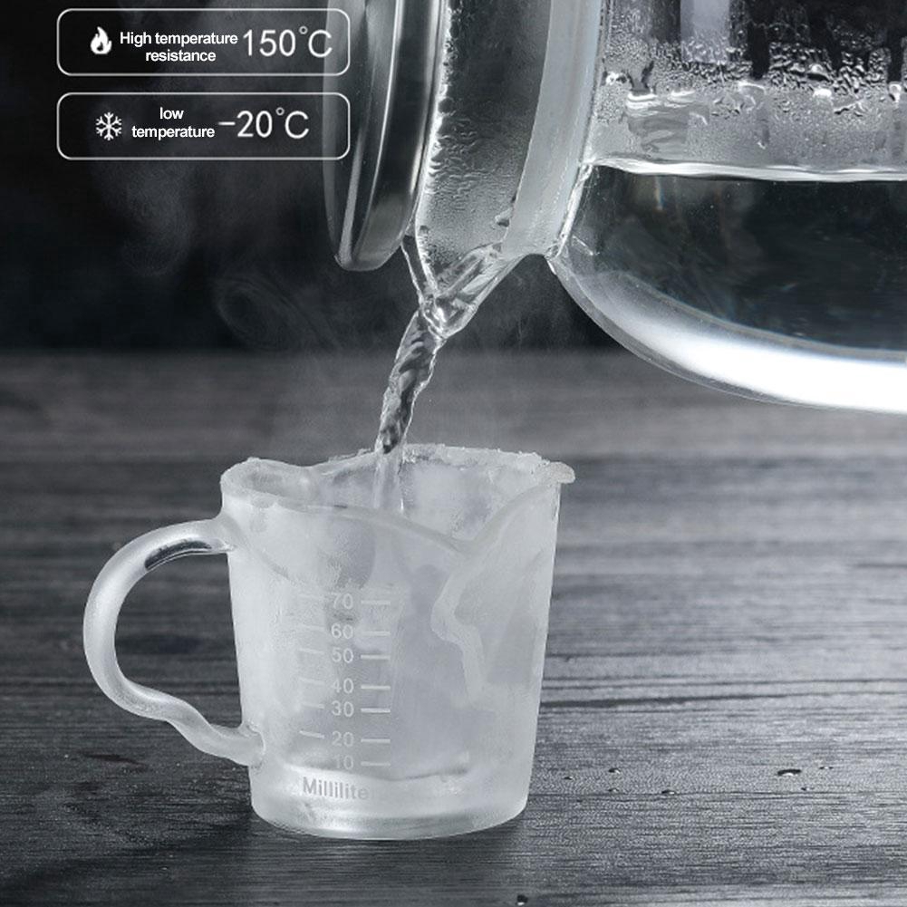 Cốc đong pha cafe bằng thủy tinh chịu nhiệt 70ml V5O1