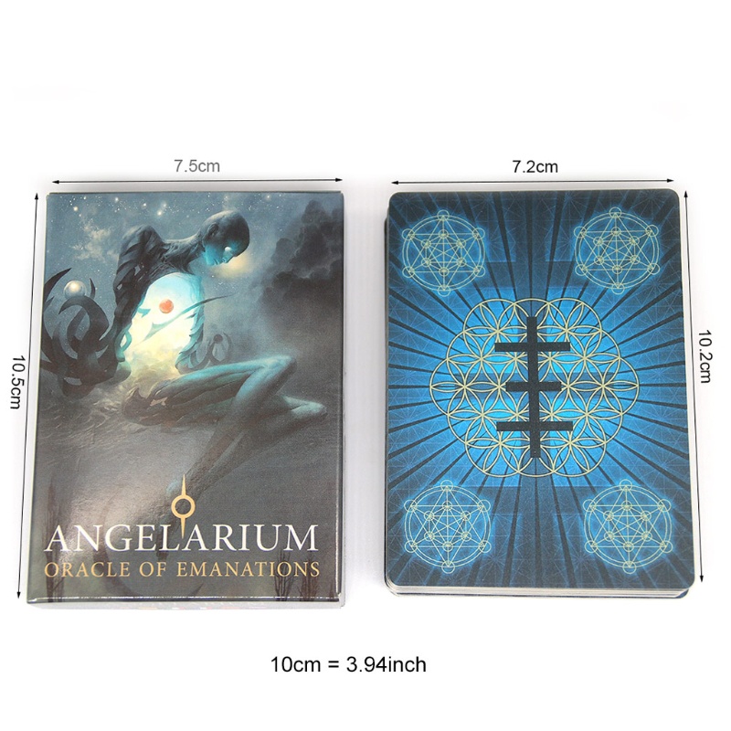 Bộ 33 Thẻ Bài Trò Chơi Angelarium Oracle of Emanations Divinations
