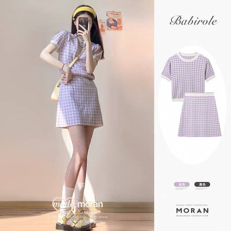 Set áo mix chân váy ORDERTAOBAO KHÔNG CÓ SẴN