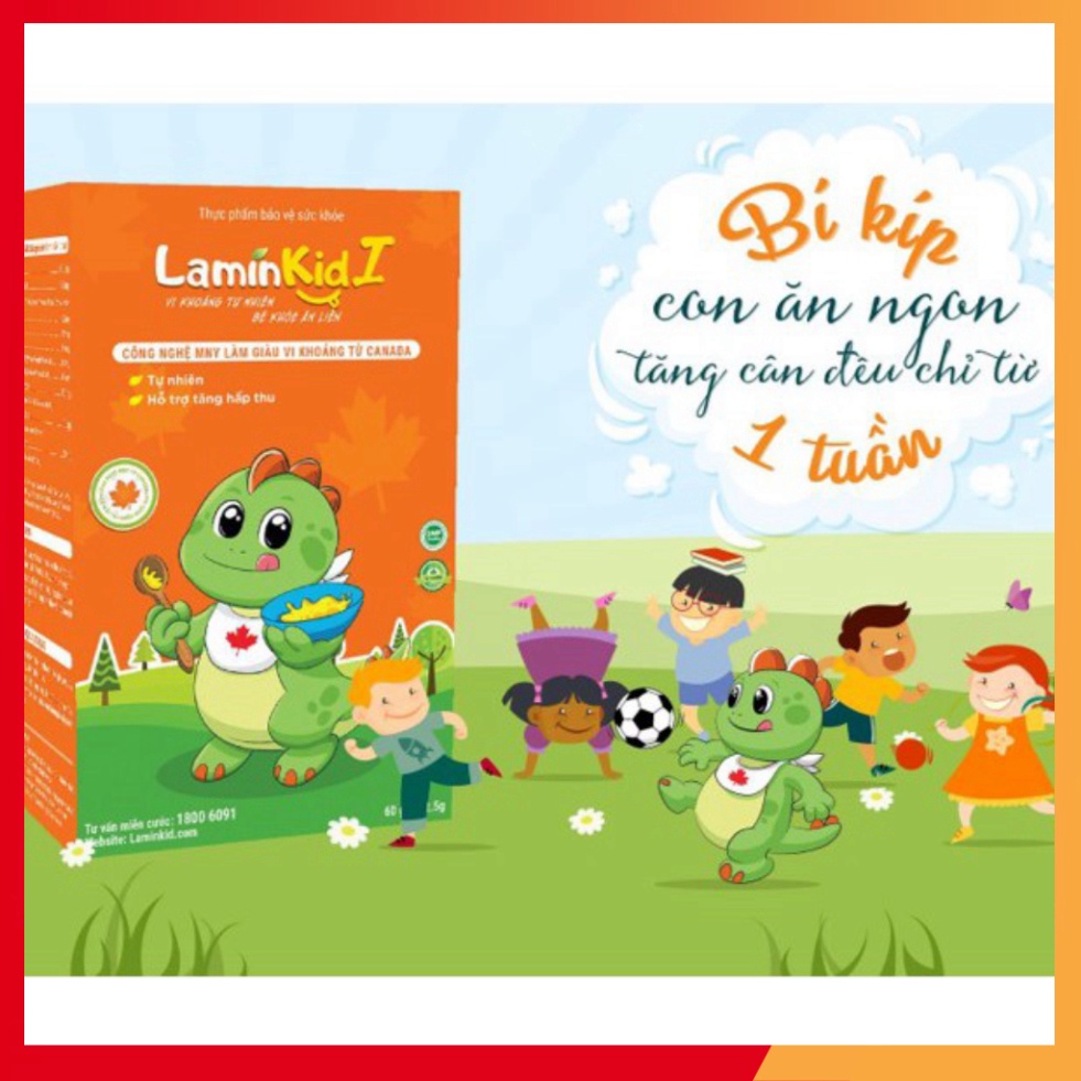 LaminKid I  - Giúp trẻ ăn ngon, tăng sức đề kháng - Lamin Kid