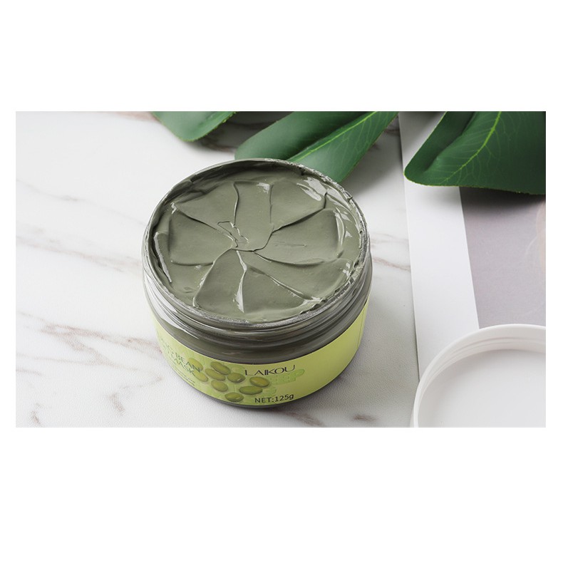 Mặt Nạ Bùn Đậu Xanh Laikou Mung Bean Mud Mask