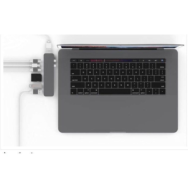 [ELCL100K giảm max 100K đơn 700K] [Sale 30k đơn hàng từ 600k] HYPERDRIVE PRO 8-IN-2 HUB FOR USB-C MACBOOK PRO 2016/2017