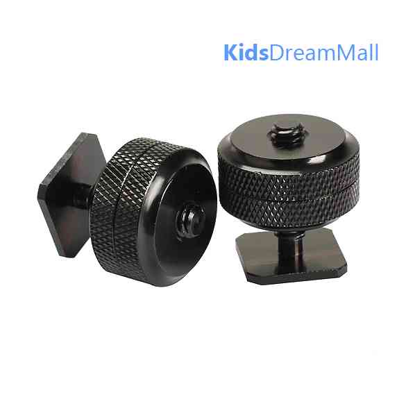 Set 2 Ốc Vít 1 / 4 Inch Chuyển Đổi Chân Máy Ảnh / Đèn Flash