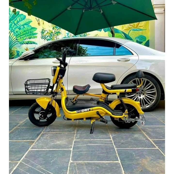 Xe Điện Horgirl - New x4 - Xe điện thông minh - tặng kèm giỏ + ghế bé - bảo hành ác quy 12 tháng