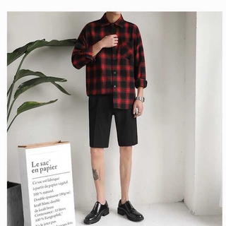 Áo sơ mi Flannel caro Unisex