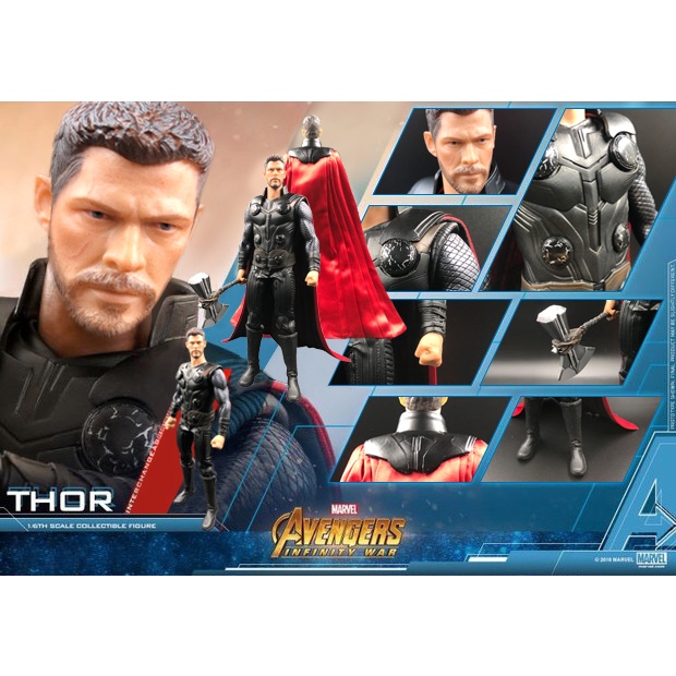 [Rẻ vô địch] Mô hình tượng Thor Avenger infinity war Crazy toy, Empire toy