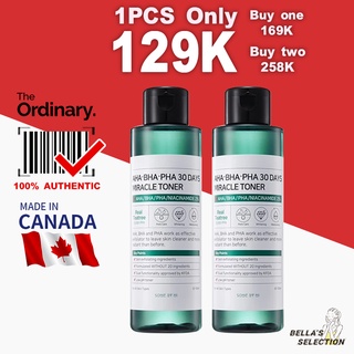 Nước Hoa Hồng Giảm Mụn Some By Mi AHA-BHA-PHA 30 Days Miracle Toner 150ml