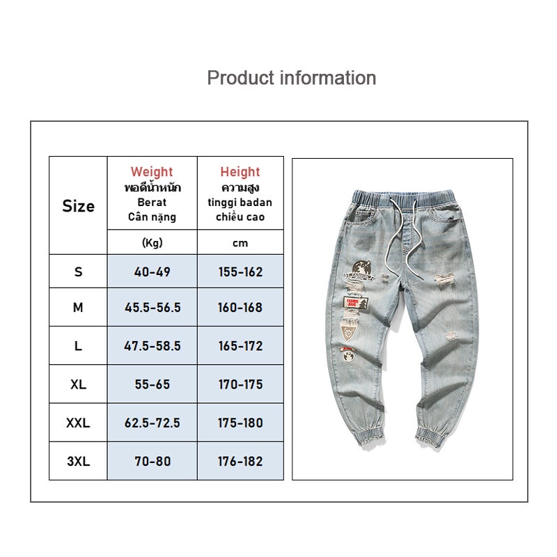 Quần short jeans AOKANG thời trang cá tính cho nam