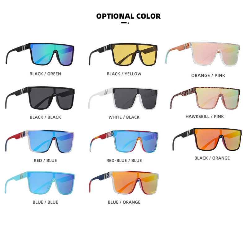 Kính Mát Một Mảnh Bảo Vệ Khỏi Tia UV Khi Lái Xe / Câu Cá Dành Cho Nam Và Nữ