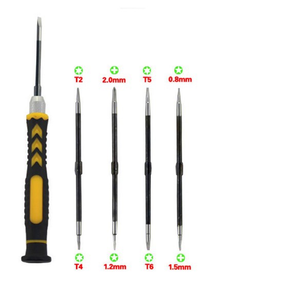 Bộ tua vít 5 in 1 hỗ trợ sửa điện thoại-V12