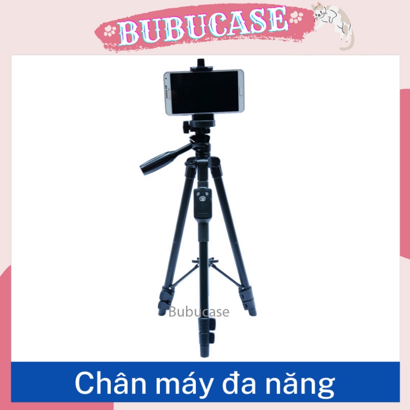 Giá đỡ Điện thoại / Máy ảnh / Tripod Yunteng 5208RM chất liệu nhôm cao cấp linh hoạt tối đa