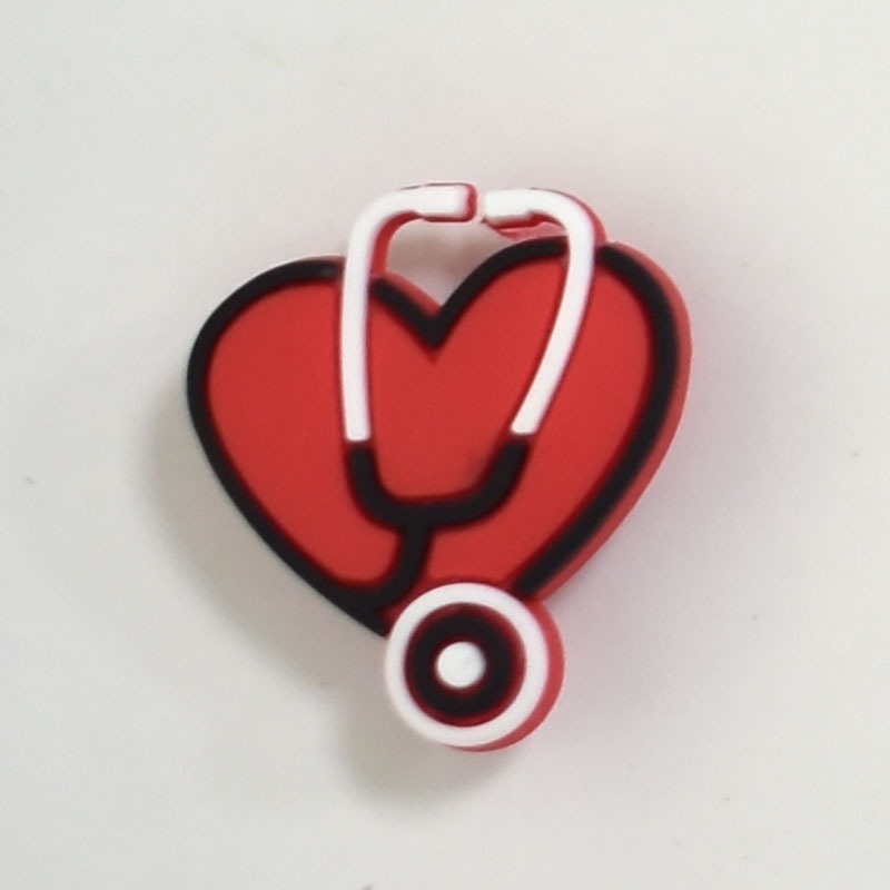 Phụ Kiện Khóa Gắn Giày Sandal Họa Tiết Hoạt Hình Dễ Thương