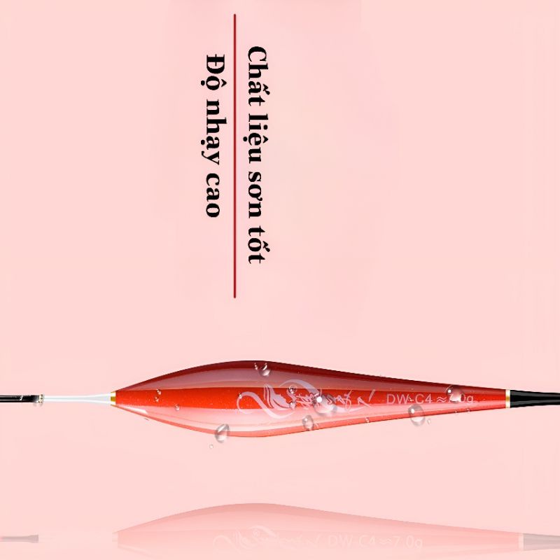 Phao Câu Đài Săn Hàng Mỹ Nhân Tăm To, Tăm Phao Dài, chống mỏi mắt, chất liệu cao cấp