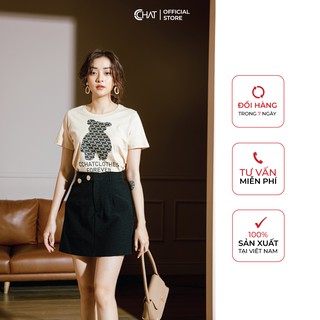 Áo thun nữ t-shirt in gấu CCHAT