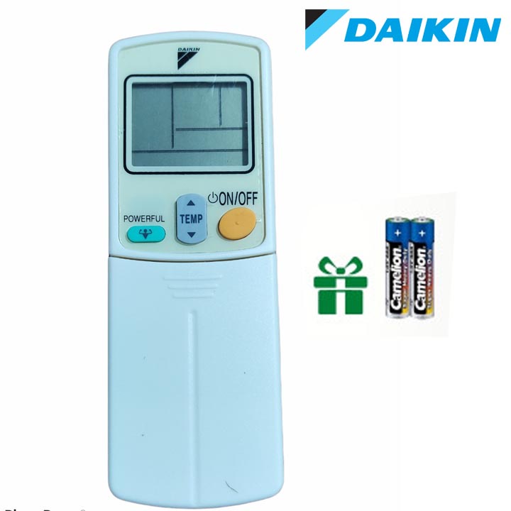 điều khiển điều hoà daikin remotte máy lạnh daikin điều khiền máy lạnh daikin viền đen