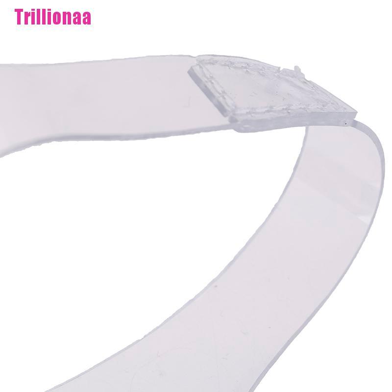 1 Cặp Dây Giày Cao Gót Trong Suốt Chống Mỏi Mắt Cá Chân