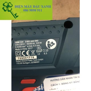 Máy khoan Bosch GBM320