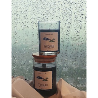 Nến thơm candlecup - mùi teakwood - 200g