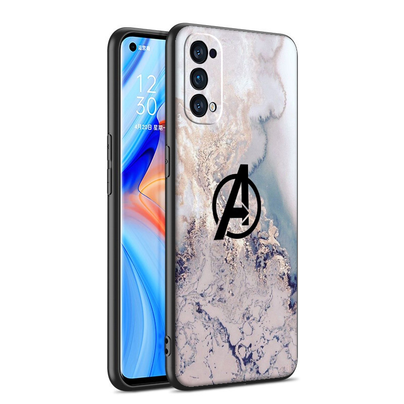 Ốp Điện Thoại Silicon Dẻo Họa Tiết Marvel The Avengers Cho Vivo Y11 Y12 Y15 Y17 Y20 Y55 Y55s Y69 Y71 Y81 Y81s Y91 Y91c Y93 Y95 Lc94