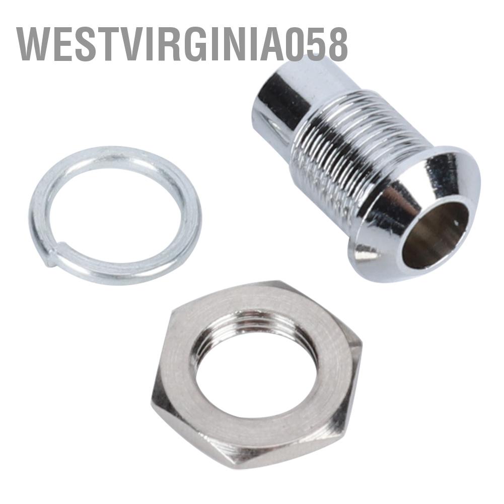 Westvirginia058 10 cái đế gắn đèn LED kim loại đồng lồi cho diode phát sáng 5mm / 0 2in