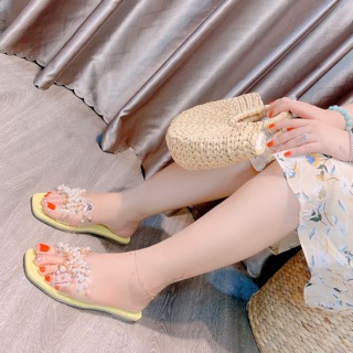 Dép H cườm cao cấp