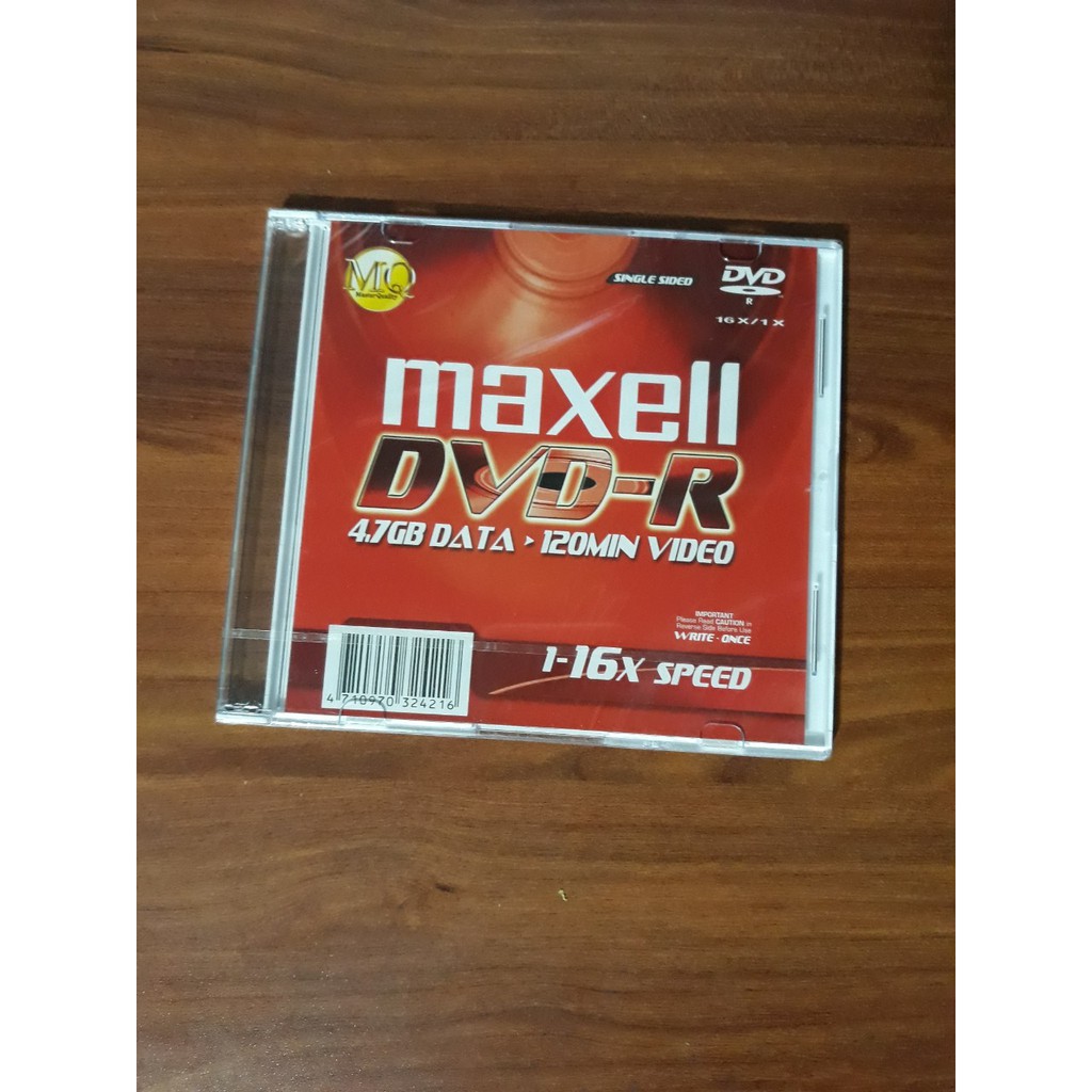 ฿ Đĩa trắng DVD maxell có hộp 『 BÁN LỖ 』