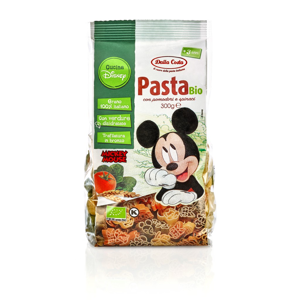 [DALLA COSTA] NUI RAU CỦ HỮU CƠ (300g) - Organic Vegetables Pasta