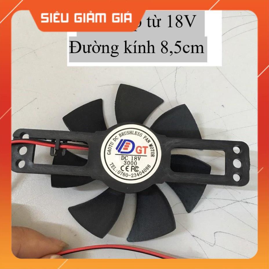 Quạt tản nhiệt bếp từ 18v Quạt hồng ngoại tản nhiệt bếp từ 18v - Giá tốt nhất