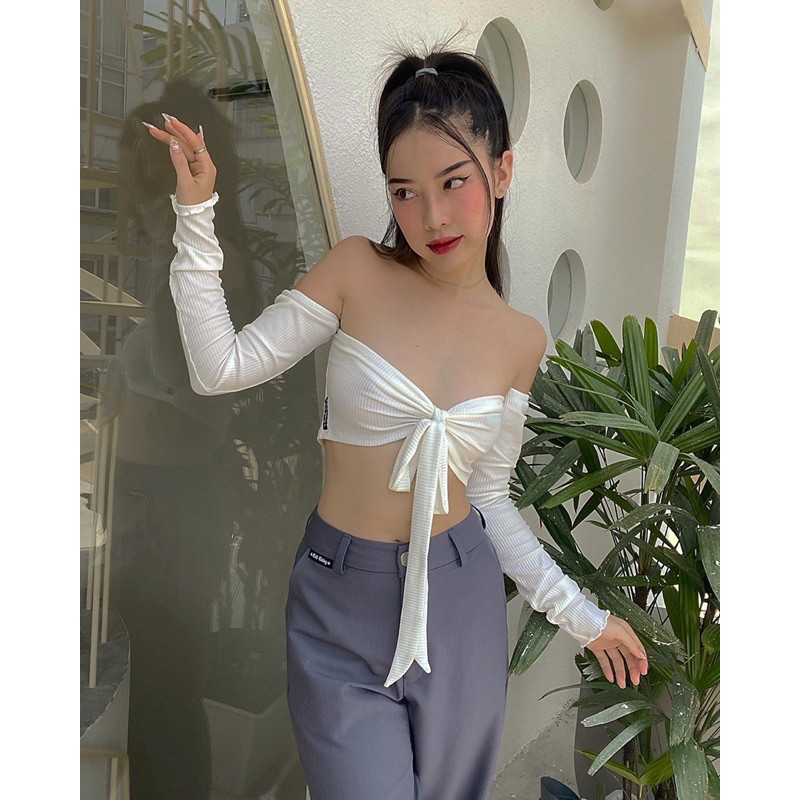 GILLBABY | Quần ống rộng tôn dáng kéo chân chất cotton (Ashy Pants)
