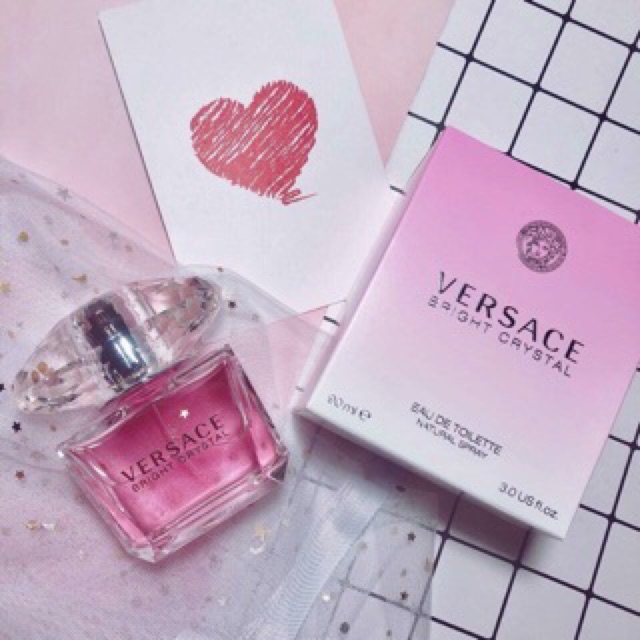 Nước hoa nữ tester versace bright crystal 90ml tester