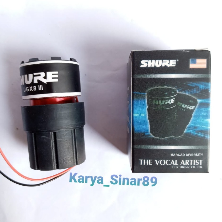 Bộ Micro Shure / Spool Mic Shure Max Ugx8 Iii