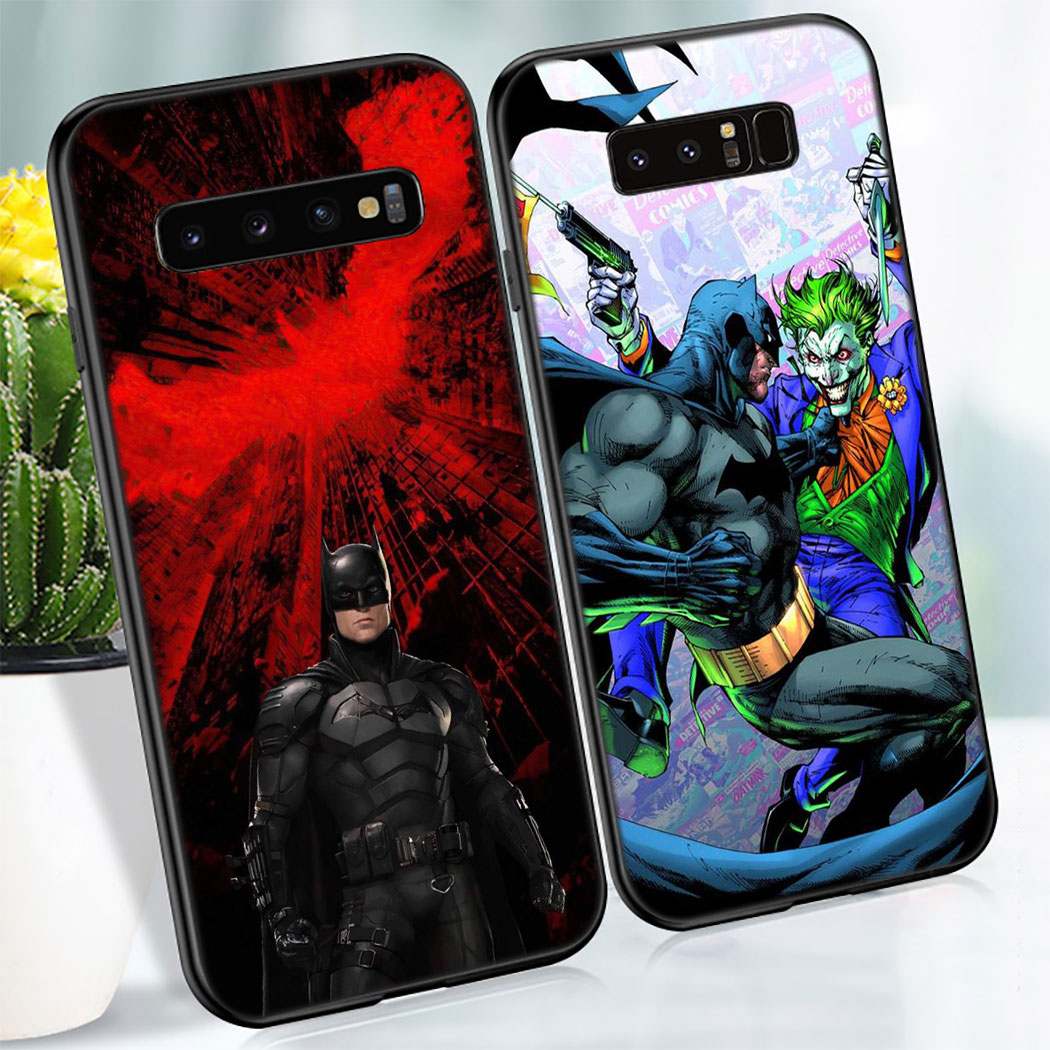 Ốp Điện Thoại Silicon Mềm Hình Batman Xy15 Cho Samsung Galaxy S10e S8 Plus S7 S6 Edge A3 A2 Core