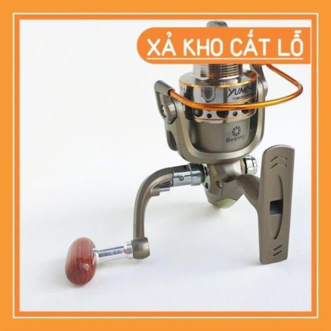 [SALE]  Máy Câu Cá Yomoshi LC Kim Loại 3000-7000 ( TẶNG CƯỚC CACBON SHIMANO ) MÁY CÂU CÁ MÁY ĐỨNG YOMOSHI LC