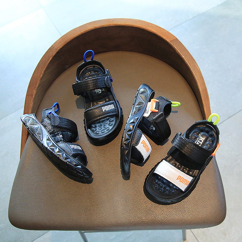 sandal bé trai - dép quai hậu bé gái khâu đế siêu bền QCCC có size đại 6605 ( ảnh thật)