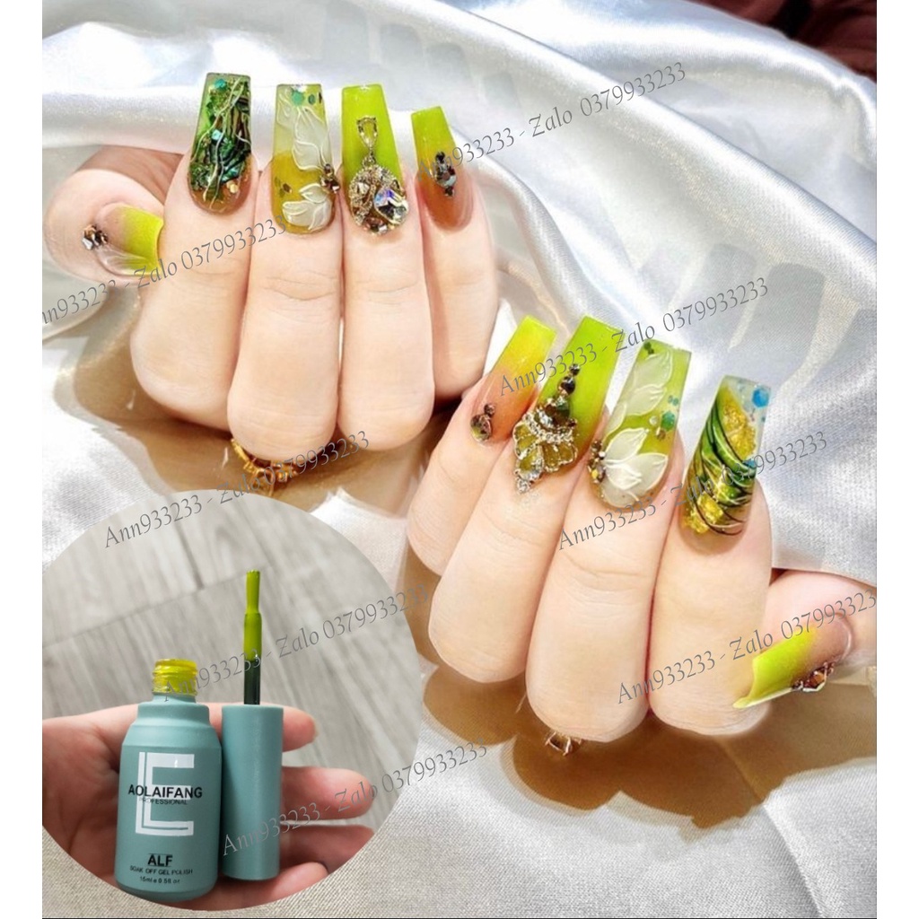 Màu sơn ALF hót trend - Sơn gel cao cấp siêu Mướt , Mẫu chai vô cùng sang trọng - Ann933233