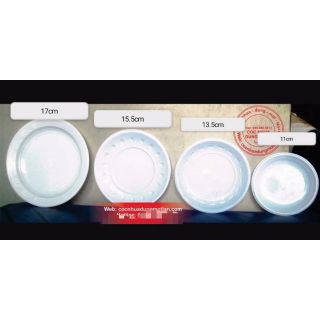 50 đĩa nhựa đủ size lớn nhỏ