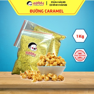 Đường Caramel Yummy làm bắp rang bơ, bỏng ngô 1Kg