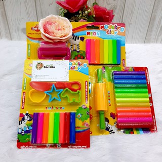[Thái lan] Vỉ đất sét nặn cho bé hiệu Star kid