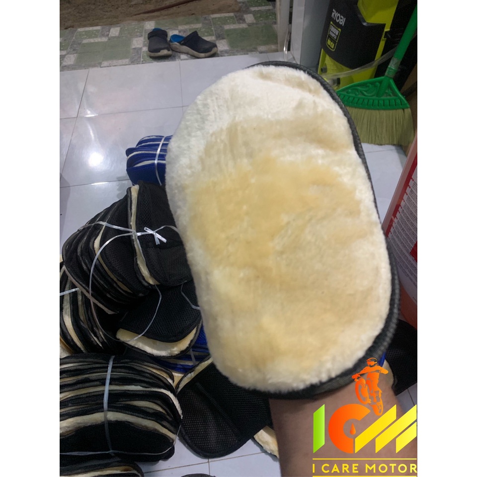 Găng Tay Rửa Xe Lông Cừu Ngắn