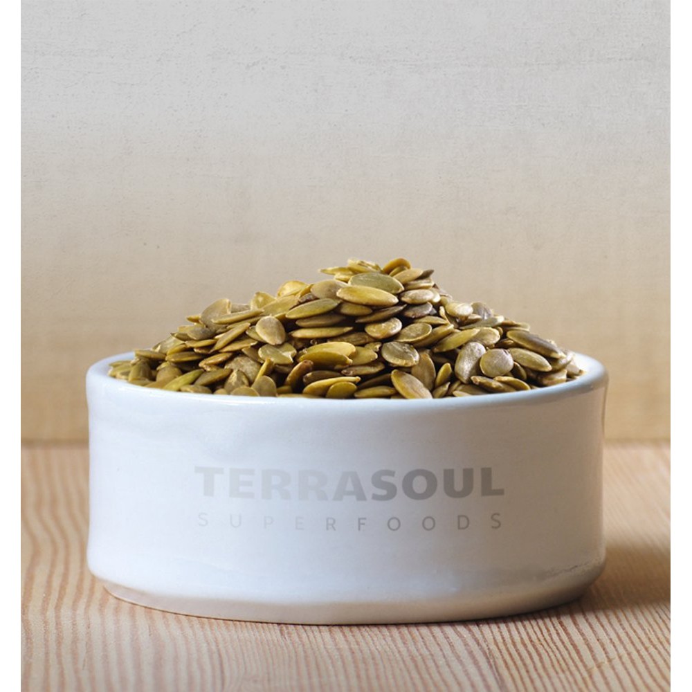 Hạt bí hữu cơ(Organic Pumpkin Seeds) - Terrasoul - 907g - HCMShop