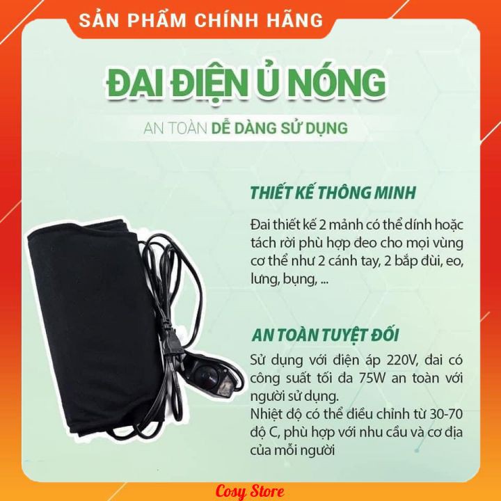 Đai quấn nóng Giup tan mỡ Giảm eo