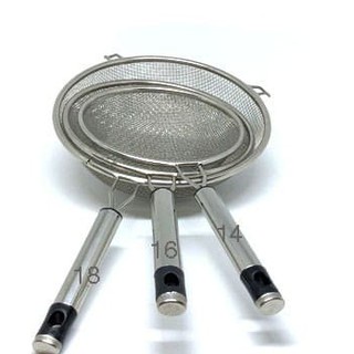 Ray lọc bột - Lọc hạt chanh, cam 2 lớp inox nhiều kích cỡ