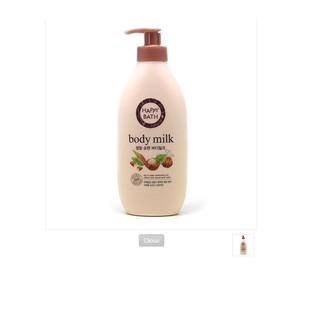 Happy bath- dưỡng thể real mild body milk 450ml