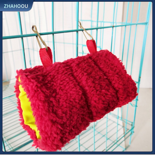 ☃Nhà☃ Tổ Ngủ Bằng Vải Bông Ấm Áp Cho Chuột Hamster / Nhím