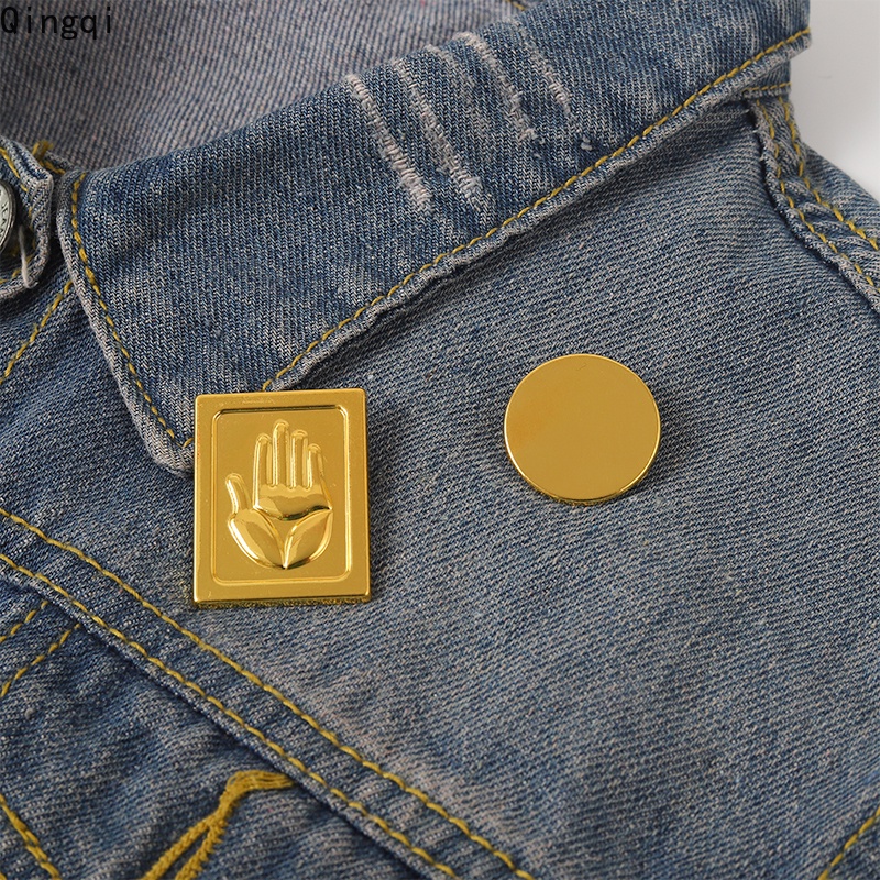 Huy hiệu cài áo Miss Zoe bằng hợp kim hình tròn phong cách hoạt hình Jojos Bizarre Adventure